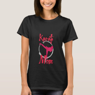Womens Mom Karate T-Shirt