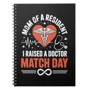 Women's Mom of A Resident Residency Match Day Notebook