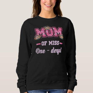 Womens Mom Of The Birthday Girl Mama Mommy Grandma Sweatshirt