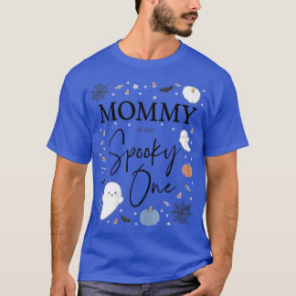 Womens Mommy of the Spooky One First Birthday Boy  T-Shirt