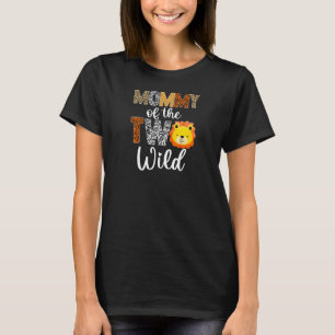 Womens Mommy of the Two Wild Mother Baby Lion 2nd  T-Shirt