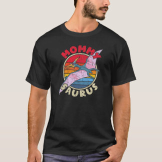 Womens Mommy Saurus I Pterodactylus I Family Match T-Shirt