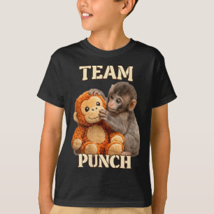 Women's monkey team punch T-Shirt