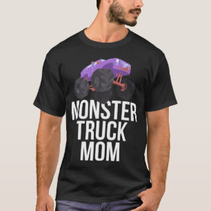 Womens Monster Truck Mom Monster Truck animal love T-Shirt