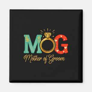Womens Mother Of The Groom Mob Mog Mom Wedding Bac Magnet