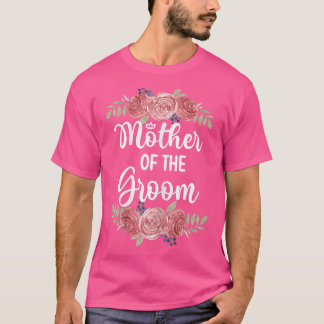 Womens Mother Of The Groom Wedding Party Groom Sho T-Shirt