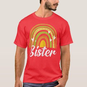 Womens Mother's Day Cute Boho Sister Rainbow Mom G T-Shirt