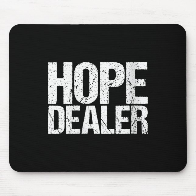 Womens Motivational Hope Er V-neck  Mouse Pad (Front)