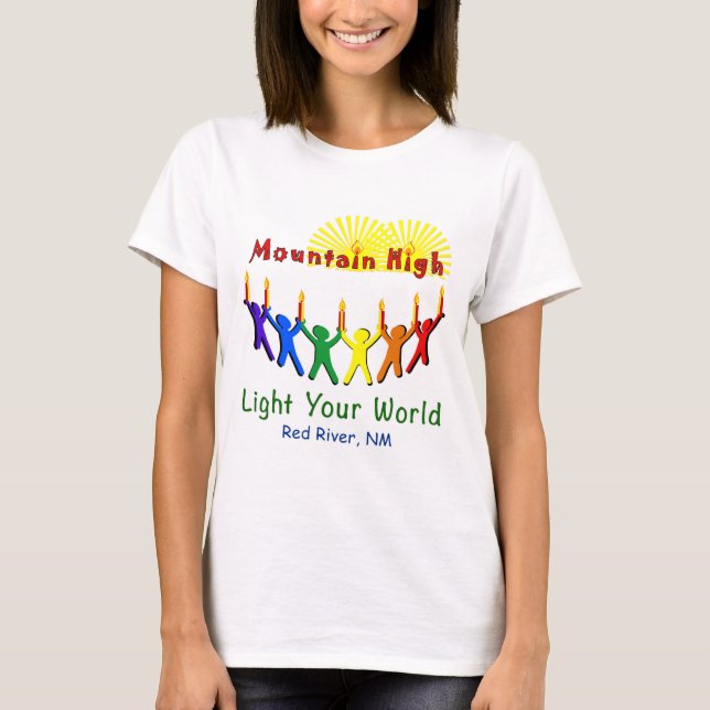 Women's Mountain High Camp Tee design from 2013 (Front)