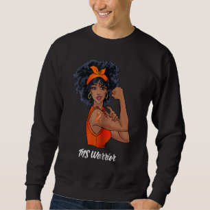 Womens Ms Warrior Fighter Support Multiple Scleros Sweatshirt