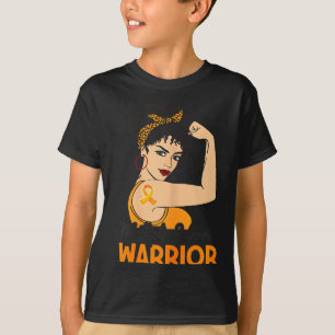 Womens Multiple Sclerosis Awareness Ms Warrior Ora T-Shirt