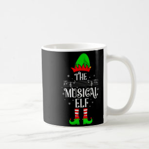Womens Musical Elf Xmas Christmas Matching Family  Coffee Mug