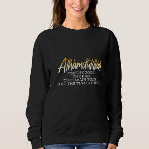 Womens Muslim Religion Allah Believer Sweatshirt