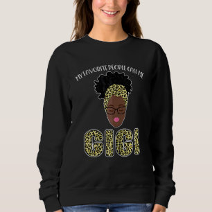 Womens My Favourite People Call Me Gigi Grandma Sweatshirt
