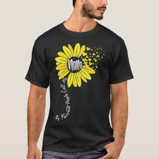 Womens My Favourite People Call Me NaNa Mothers Da T-Shirt