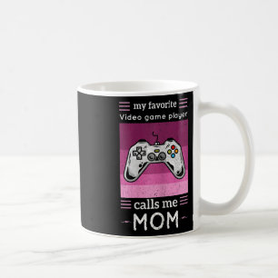 Womens My Favourite Video Game Player Calls Me Mom Coffee Mug