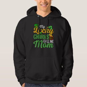 Womens My Lucky Charms Call Me Mom Happy S Hoodie