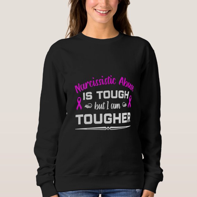 Womens Narcissistic Abuse Sweatshirt (Front)