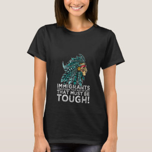 Womens Native American Tribe Immigrants White Peop T-Shirt