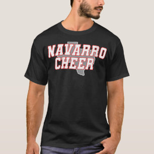 Womens Navarro Cheer Teas Logo VNeck  T-Shirt