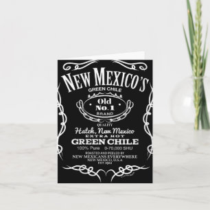 Womens New Mexico's Old No. 1 Hatch Green Chile No Card