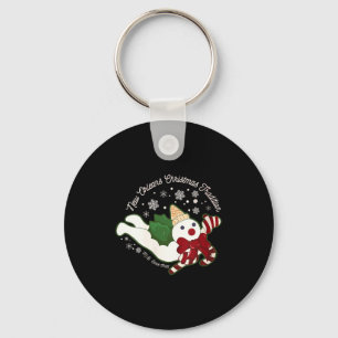 Womens New Orleans Mr Bingle Christmas Tradition S Keychain