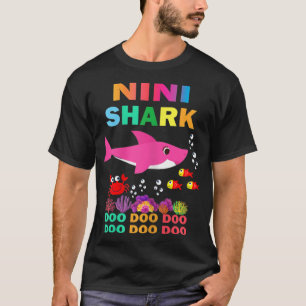 Womens Nini Shark Shirt Matching Family Mother's D