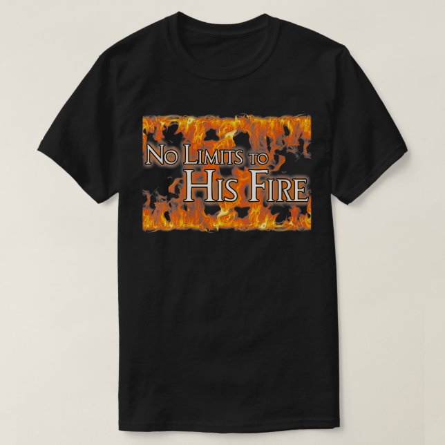 Womens No Limits to His Fire Women's Conference (E T-Shirt (Design Front)