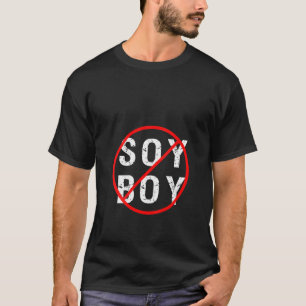 Womens No Soy Boy Keto Carnivore Anti Vegan T-Shirt