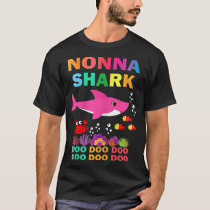 Womens Nonna Shark Shirt Matching Family Mother's
