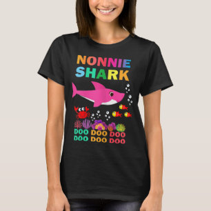 Womens Nonnie Shark Shirt Matching Family Mother's