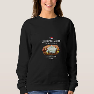 Womens North Carolina Style Cole Slaw Chili Onion Sweatshirt