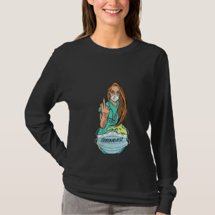 Womens Nurse Vs Pandemic T-Shirt