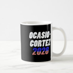 Womens Ocasio-cortez 2028 - Aoc For President V-ne Coffee Mug