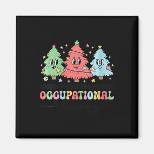 Womens Occupational Therapy Ot Therapist Ota Retro Magnet