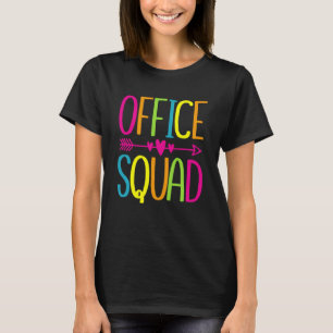 Womens Office Squad Office Staff Admin Crew Teache T-Shirt