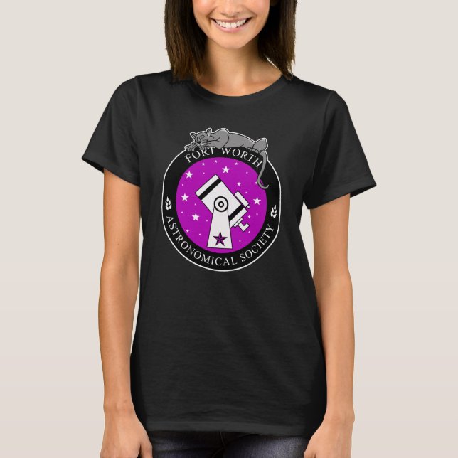 Women's Official Logo Shirt Black (Front)