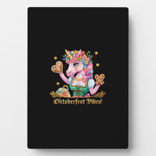 Womens Oktoberfest Unicorn Oktoberfest Vibes Tank Plaque