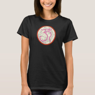 Womens Om Green Yoga  1 T-Shirt