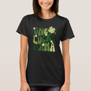 Womens One Lucky Mama St Patricks Day Mom Mother S T-Shirt