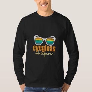 Womens Ophthalmologist Optometrist Eyeglass Whispe T-Shirt