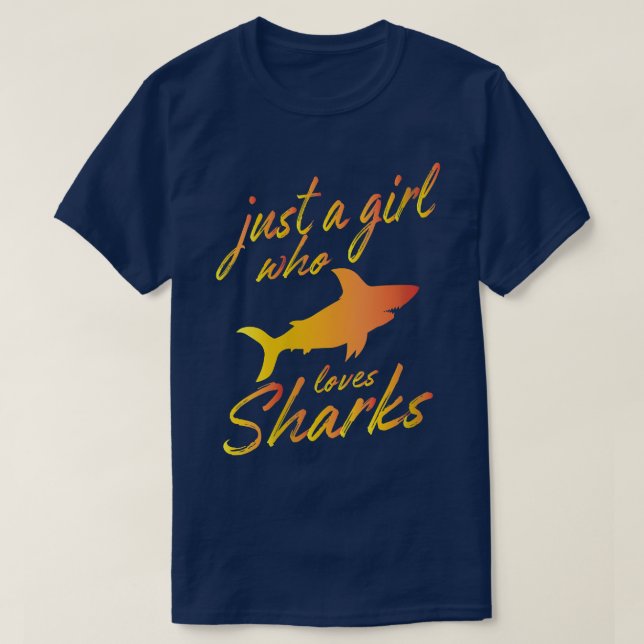 Womens Orca Plush Shark Tee Shark Tee Women Shark  (Design Front)