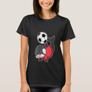 Womens Orca Soccer Soccer Player Sports V Neck T-Shirt