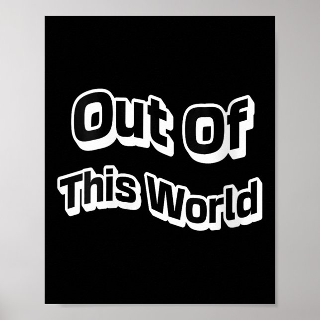 Womens Out Beyond The Galaxy Cosmic Vibes Intergal Poster (Front)