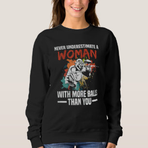 Womens Paintball Gaming For Your Paintball Expert  Sweatshirt
