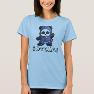Womens Panda Gotcha! Shirt