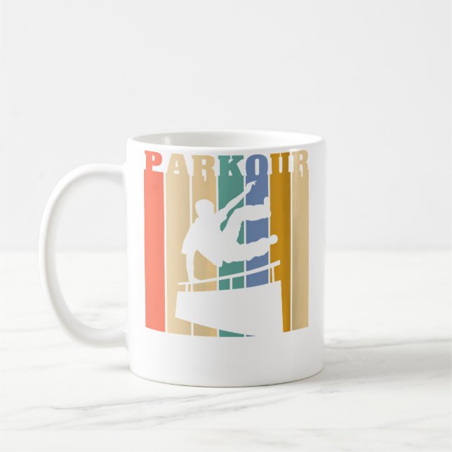 Womens Parkour Coffee Mug (Left)