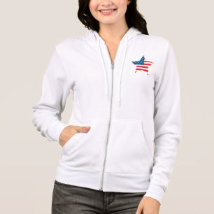 Women's Patriotic Hoodie