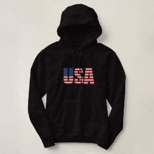 Women's Patriotic Pullover Hoodie