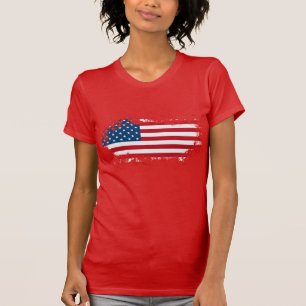 Women's Patriotic T-Shirt